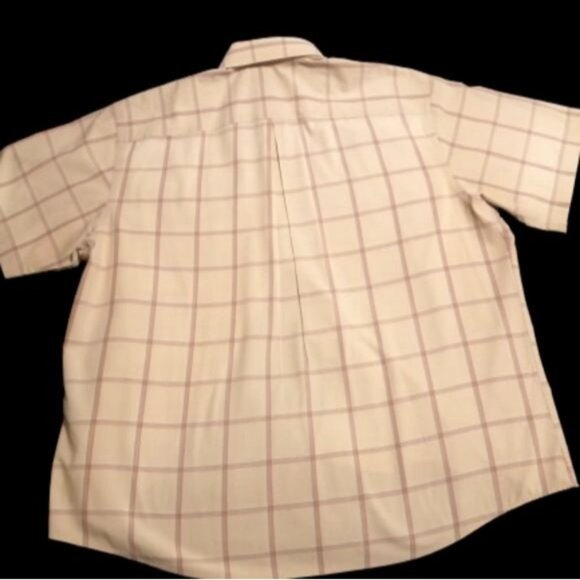 Mens Dockers Button Down Short Sleeve Shirt SZ XXL - Picture 4 of 10